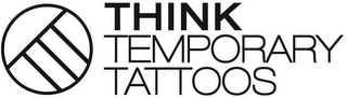 THINK TEMPORARY TATTOOS logo