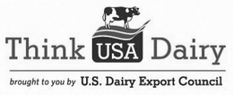 THINK USA DAIRY BROUGHT TO YOU BY U.S. DAIRY EXPORT COUNCIL logo