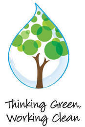 THINKING GREEN, WORKING CLEAN logo