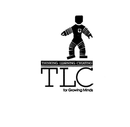 THINKING - LEARNING - CREATING TLC FOR GROWING MINDS logo