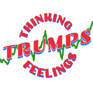 THINKING TRUMPS FEELINGS logo