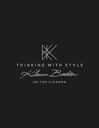 THINKING WITH STYLE KLAUSS BOEHLER UNITED KINGDOM logo
