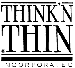 THINK'N THIN INCORPORATED logo