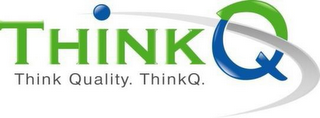 THINKQ THINK QUALITY. THINKQ. logo