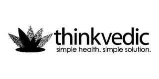THINKVEDIC SIMPLE HEALTH. SIMPLE SOLUTION. logo