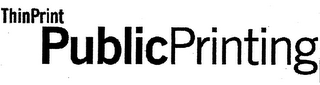 THINPRINT PUBLICPRINTING logo