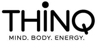 THINQ MIND. BODY. ENERGY. logo