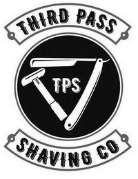 THIRD PASS TPS SSS SHAVING CO logo