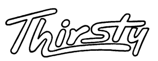 THIRSTY logo