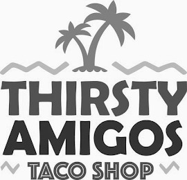 THIRSTY AMIGOS TACO SHOP logo