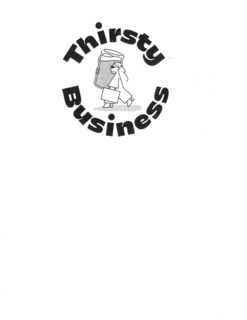 THIRSTY BUSINESS logo