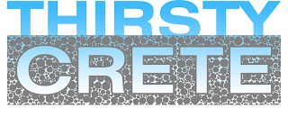 THIRSTY CRETE logo