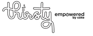 THIRSTY EMPOWERED BY COKE logo