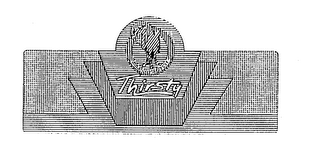 THIRSTY THE CAMEL THIRSTY logo