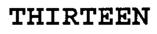 THIRTEEN logo