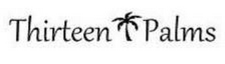 THIRTEEN PALMS logo
