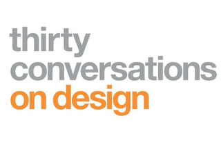 THIRTY CONVERSATIONS ON DESIGN logo