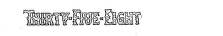 THIRTY-FIVE-EIGHT logo