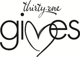 THIRTY-ONE GIVES logo