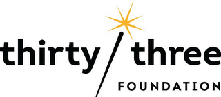 THIRTY THREE FOUNDATION logo