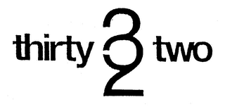 THIRTY TWO 32 logo