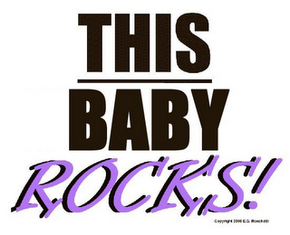 THIS BABY ROCKS! logo
