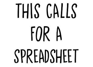 THIS CALLS FOR A SPREADSHEET logo