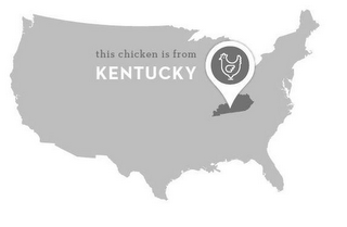 THIS CHICKEN IS FROM KENTUCKY logo