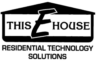 THIS E HOUSE RESIDENTIAL TECHNOLOGY SOLUTIONS logo