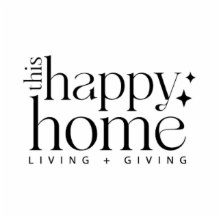 THIS HAPPY HOME LIVING + GIVING logo