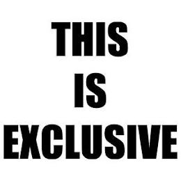 THIS IS EXCLUSIVE logo