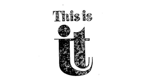 THIS IS IT logo