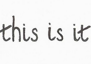 THIS IS IT logo