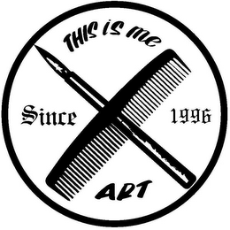 THIS IS ME ART SINCE 1996 logo