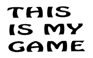 THIS IS MY GAME logo