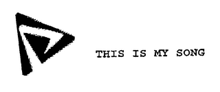 THIS IS MY SONG logo