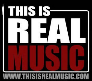 THIS IS REAL MUSIC, WWW.THISISREALMUSIC.COM logo