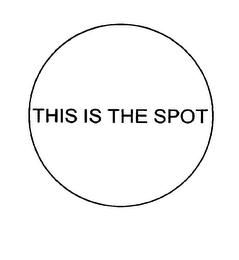 THIS IS THE SPOT logo