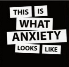 THIS IS WHAT ANXIETY LOOKS LIKE logo