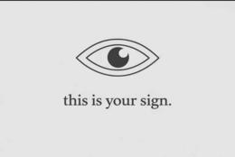 THIS IS YOUR SIGN. logo