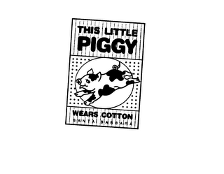 THIS LITTLE PIGGY WEARS COTTON SANTA BARBARA logo