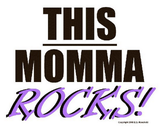 THIS MOMMA ROCKS logo