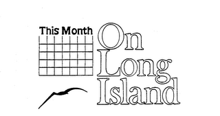 THIS MONTH ON LONG ISLAND logo