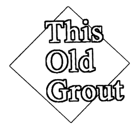 THIS OLD GROUT logo