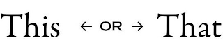 THIS OR THAT logo