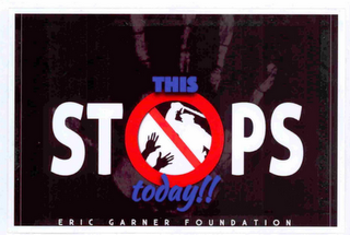 THIS STOPS TODAY!! ERIC GARNER FOUNDATION logo