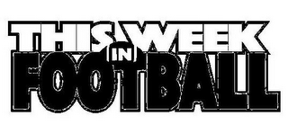 THIS WEEK IN FOOTBALL logo