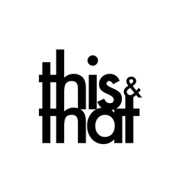 THIS&THAT logo