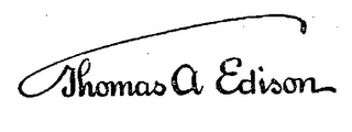 THOMAS A EDISON