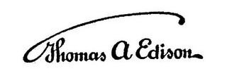 THOMAS A EDISON logo
